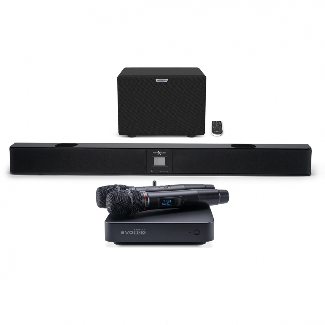 караоке-комплект EVOBOX Plus + EvoSound Bar (саундбар с караоке) в Павловском Посаде