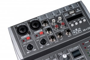 SVS Audiotechnik mixers AM-4 DSP Аналоговый микшерный пульт, 4-канала в Павловском Посаде